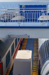 Messina. Sea ferry.