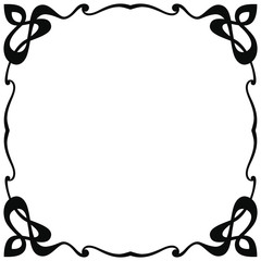 Vector modern ornament.