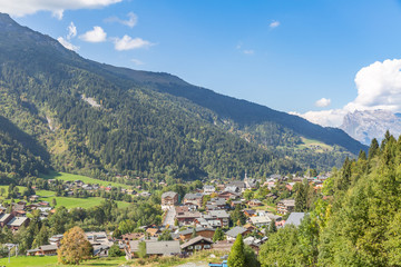Pretty Alpine Village, French Alps