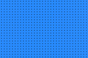 Fototapeta na wymiar Blue Small Polka Dot Seamless Pattern Background. 3d Rendering