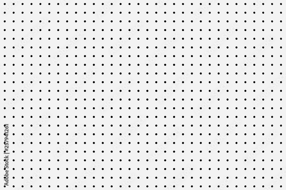 Poster Small Polka Dot Seamless Pattern Background. 3d Rendering