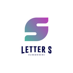 Letter S logo Icon design concepts. Initial S Logo Template Vector. Icon Symbol