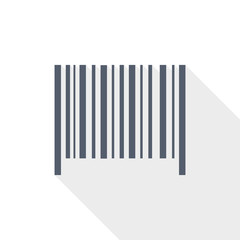 Barcode, bar code,  icon, vector illustration, business concept sign