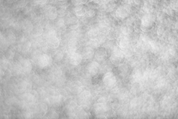 Abstract White Bokeh Background