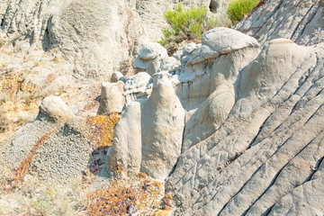 Scenic Theodore Roosevelt National Park in North Dakota, USA