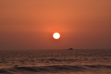 atardecer en costa rica