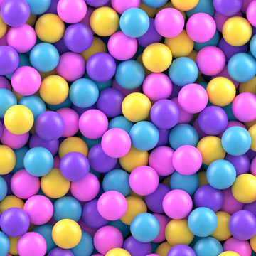 Colorful candy sweet gumballs vector background © 3d_kot