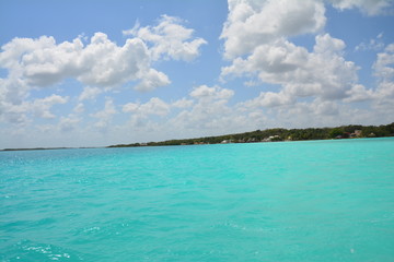 Laguna de Bacalar Quintana Roo Mexique
