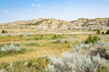 Fototapeta na wymiar Theodore Roosevelt National Park in North Dakota, USA