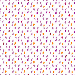 Seamless pattern with drops. Abstract background.