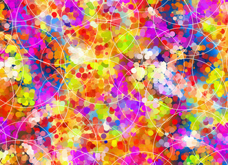 colorful holiday abstract bokeh backgrounds