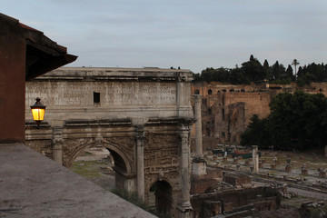 Fototapeta premium Arco di Settimio Severo - Foro Romano 