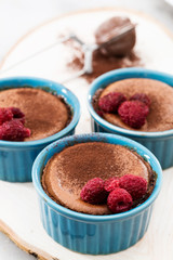 souffle chocolate cake