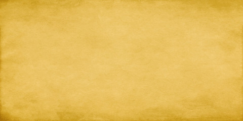 Gold wide grunge vintage paper.