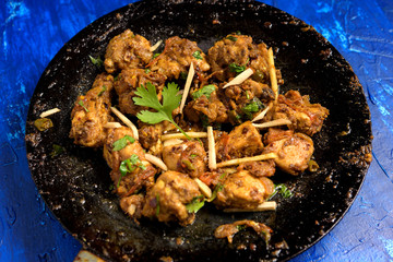 Indian Style Pan Cooked Chicken Tandoori