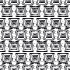 Ethnic seamless pattern. Tribal line print in african, mexican, american, indian style. Geometric boho background. Ethnic and tribal motifs can be used in fabric design.