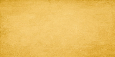 Gold wide grunge vintage paper.