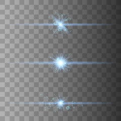 Set of Vector Light Effects. 