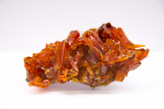 Zincite mineral smelting product from Oclusz, Poland