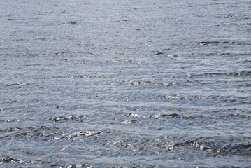 Water surface with waves, abstract, background 