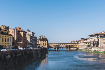 Obraz premium puente Vecchio de Florencia