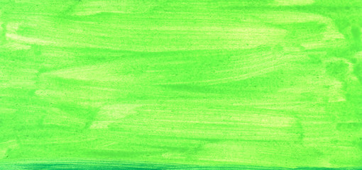 Abstract green watercolor colorful background. Background drawn by hand.