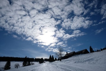 Zima w górach - Magistrala Karkonoska