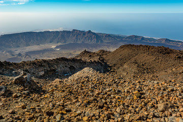 Spectacular landscape with many interesting forms of volcanic activity.
