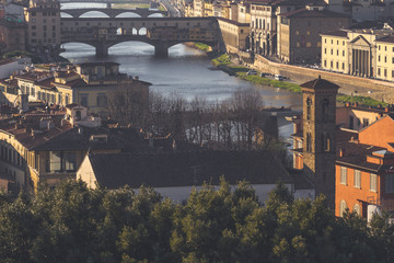 Fototapeta na wymiar panoramica de Florencia