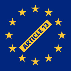 European Union Copyright sign