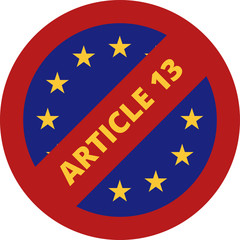 European Union Copyright sign