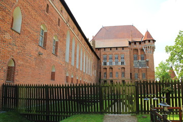 Obraz premium Palace of the Grand Masters of the order in Malbork Castle