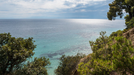 landscape with lmediterranean sea