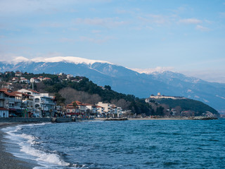 view of the city Nei Pori, Greece