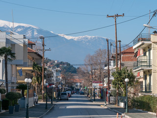 Fototapeta na wymiar View of the Nei Pori city