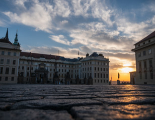 Obraz premium Sunrise in Prague