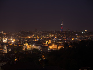 City of Praque at night