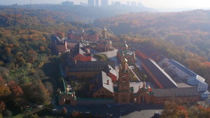 Sviato Pokrovskyi Golosiiv, an orthodox monastery, just outside Kiev, Ukraine