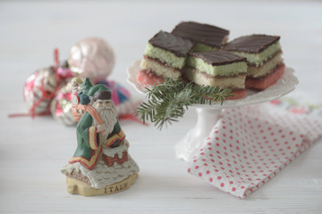 Italian rainbow cookies