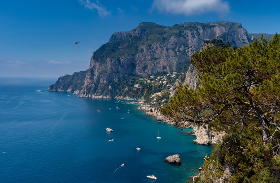 Landscape of Capri island, Italy. © borisbelenky