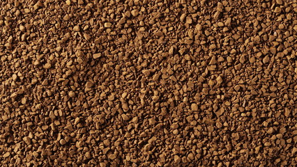 Instant coffee powder background and texture