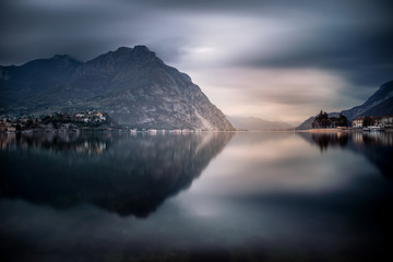 Where the lake begins, Lecco, Italy