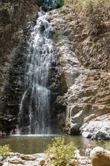 the Montezuma falls in Costa Rica