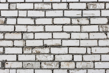 white brick wall texture