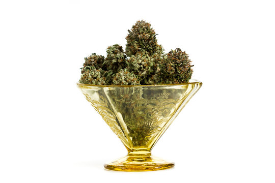 Serving of cannabis Indica
