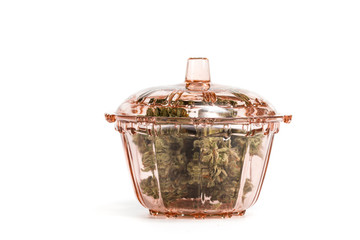 Cannabis storage jar