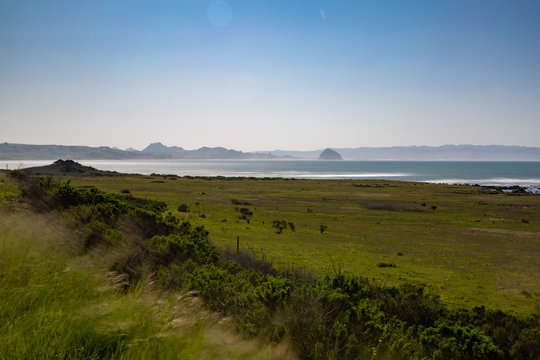 Morro Bay along California's central coast