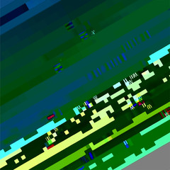 Abstract Glitched Background
