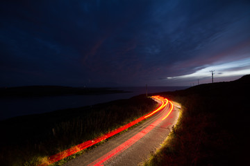 Lichtstreifen Irland