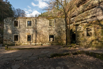 Fototapeta na wymiar Ruine Grundmühle